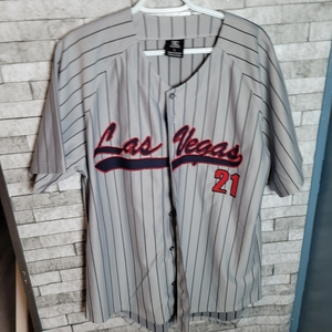 DC Classic Size Large Las Vegas 21‎ Baseball Jersey